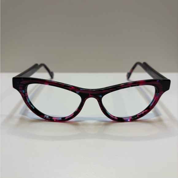 Theo Accessories - FRAMES ONLY- Theo Rubik III Eyeglasses Frames - Made In Belgium .